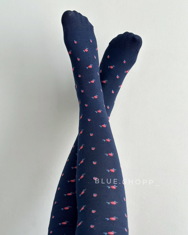 جوراب گل گلی زنانه