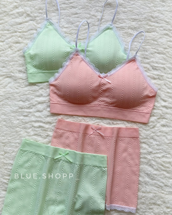 ست نیمتنه شورت پادار