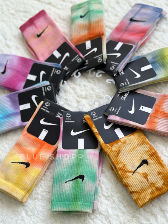 جوراب ساق بلند آبرنگی