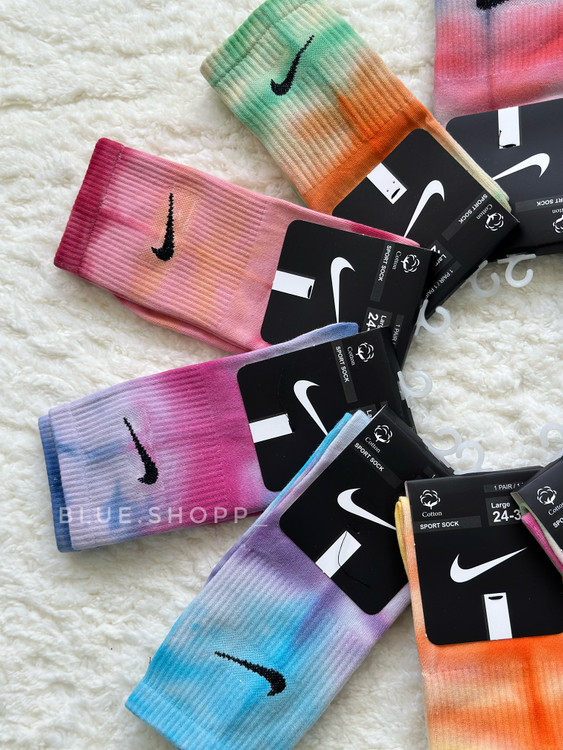 جوراب ساق بلند آبرنگی