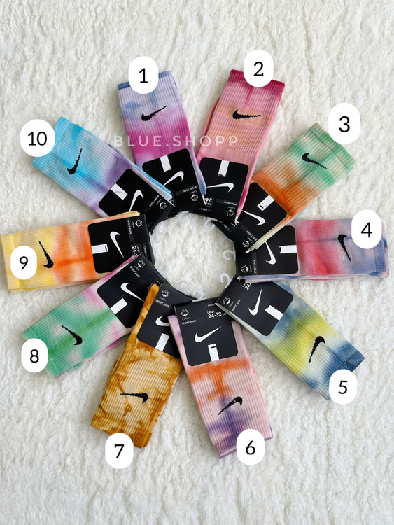 جوراب ساق بلند نایک آبرنگی