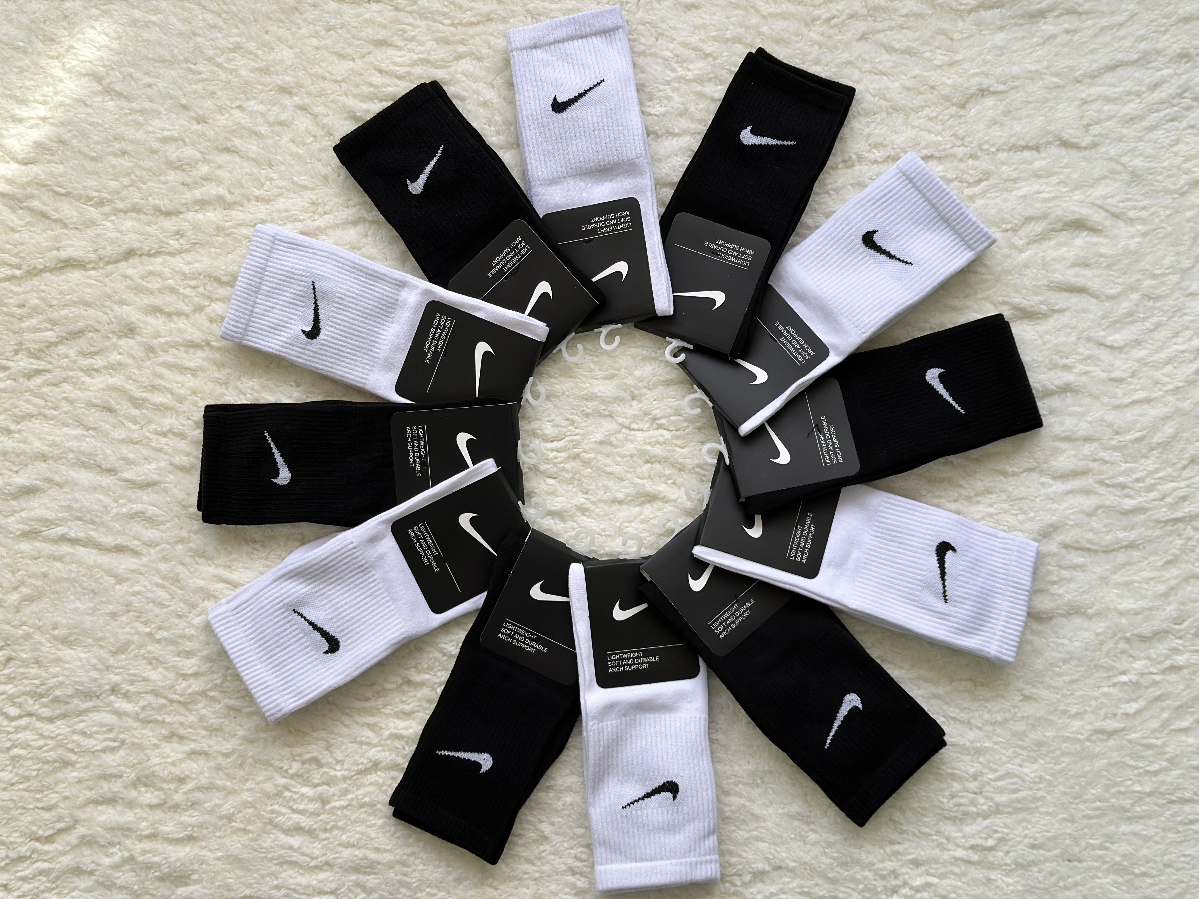 جوراب ساق بلند رنگی