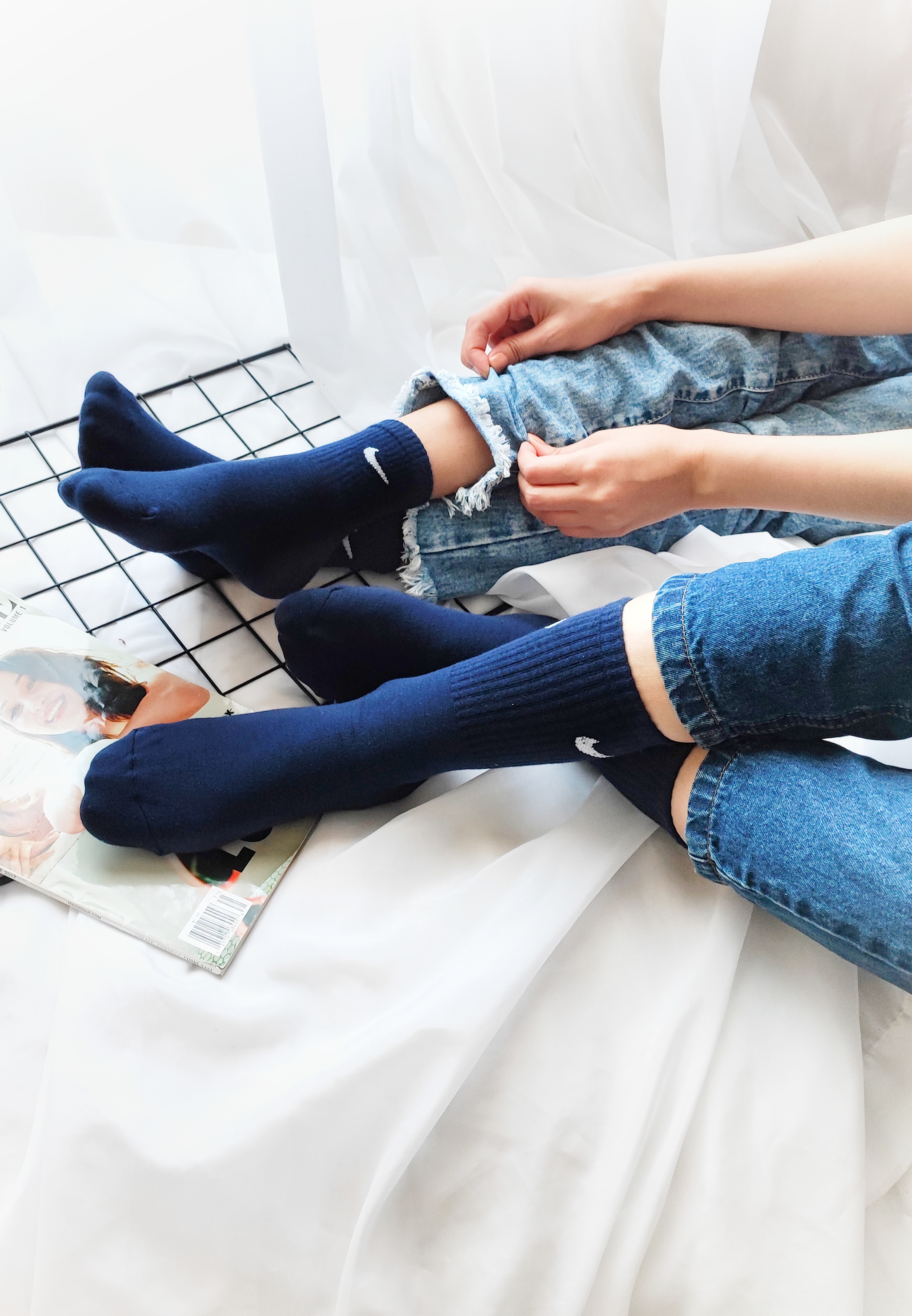 جوراب ساق بلند ورزشی