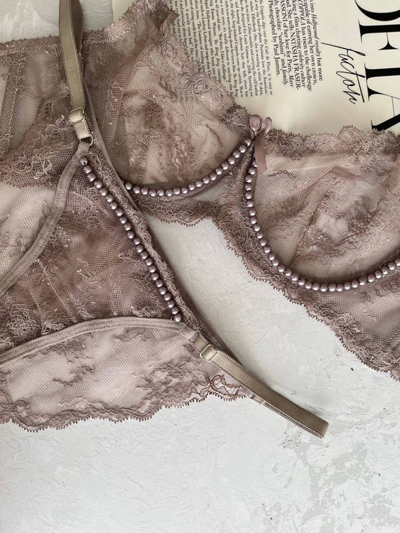 ست تمام تور مرواریدی