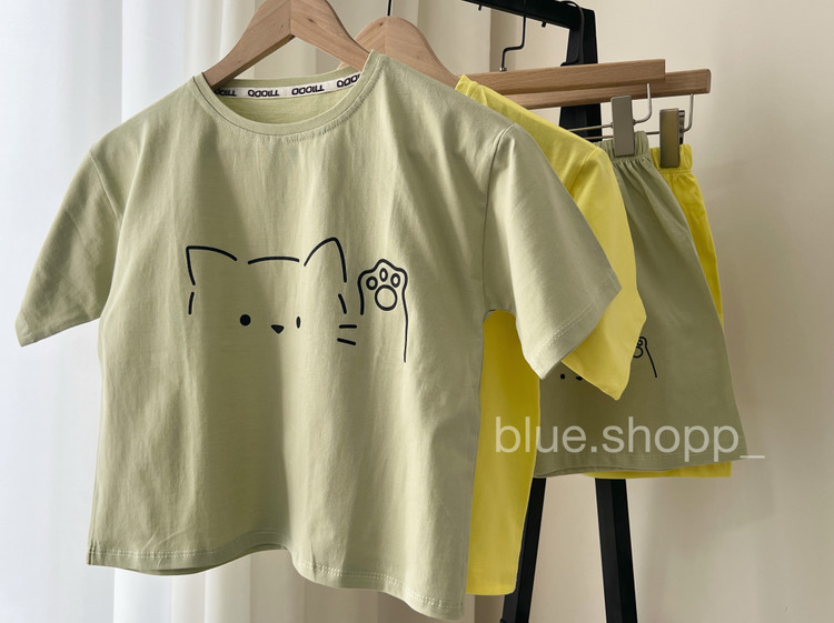 ست کراپ شورتک زنانه