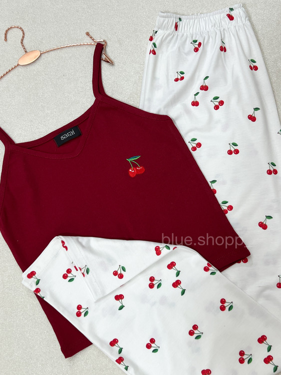 ست کراپ وشلوار دخترانه