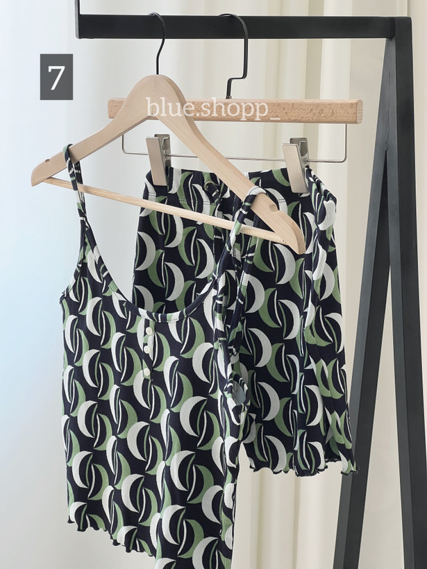 ست کراپ شورتک کبریتی زارا (ZARA)بنگلادش زنانه و دخترانه/کد۵۲۷