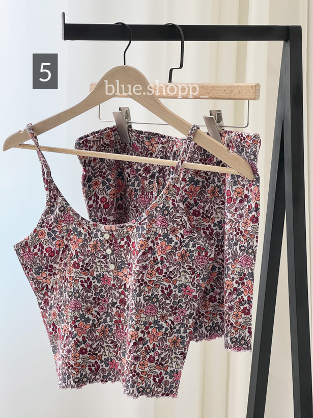 ست کراپ شورتک کبریتی زارا (ZARA)بنگلادش زنانه و دخترانه/کد۵۲۷