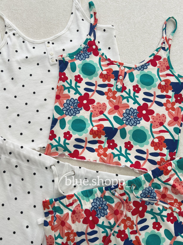 ست کراپ شورتک کبریتی زارا (ZARA)بنگلادش زنانه و دخترانه/کد۵۲۷