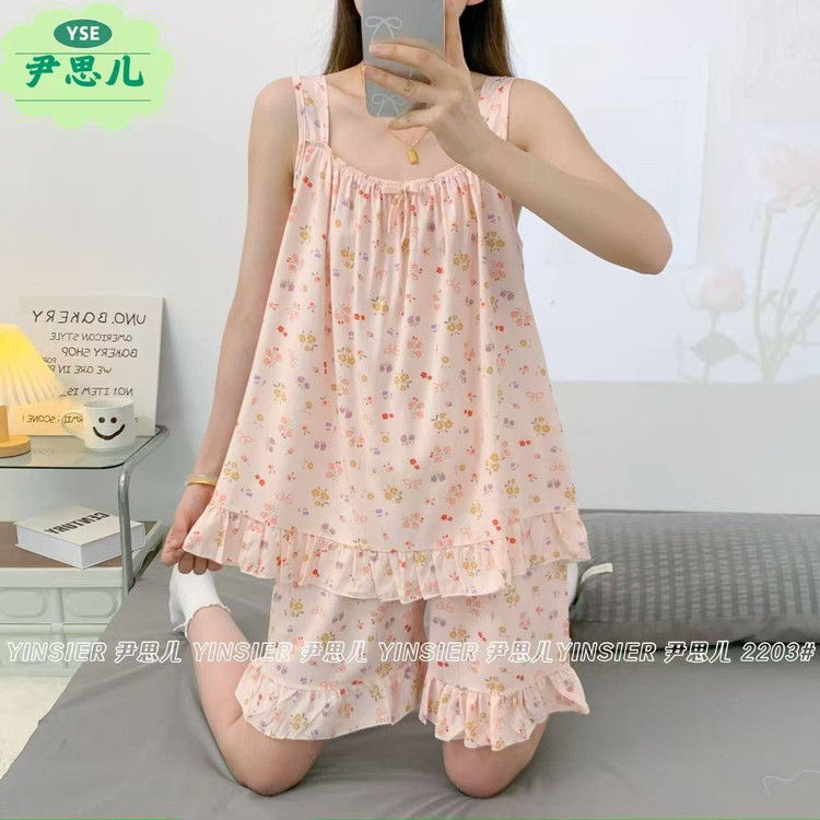 ست تاپ شورتک سوپرنخ زنانه ودخترانه وارداتی کد ۲۲۰۳