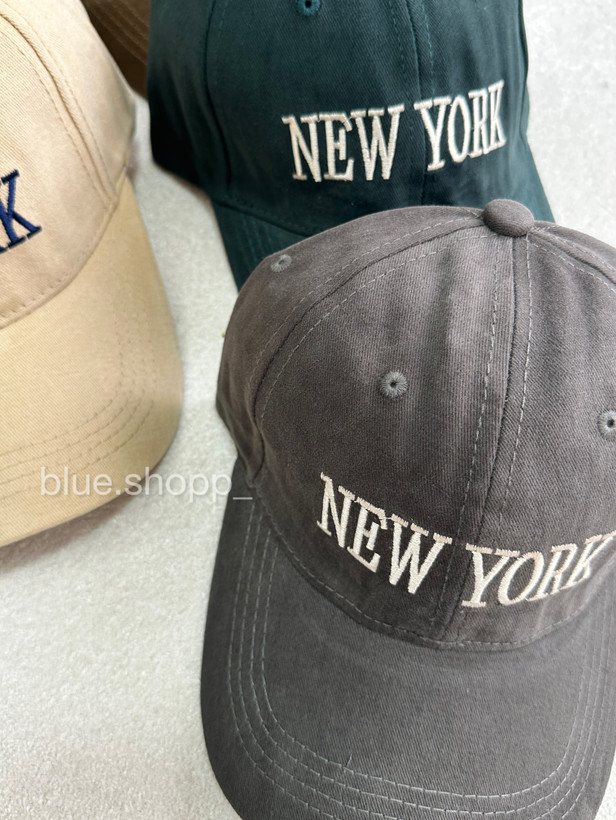 کلاه کپ New York (نیویورک)پنبه مخمل وارداتی | مناسب ۱۳ سال تا بزرگسال،زنانه ومردانه/کد ۶۵۶