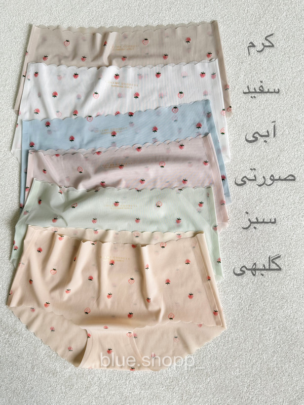 شورت شیشه ای نامرئی اروپایی زنانه وارداتی /۵۳۷